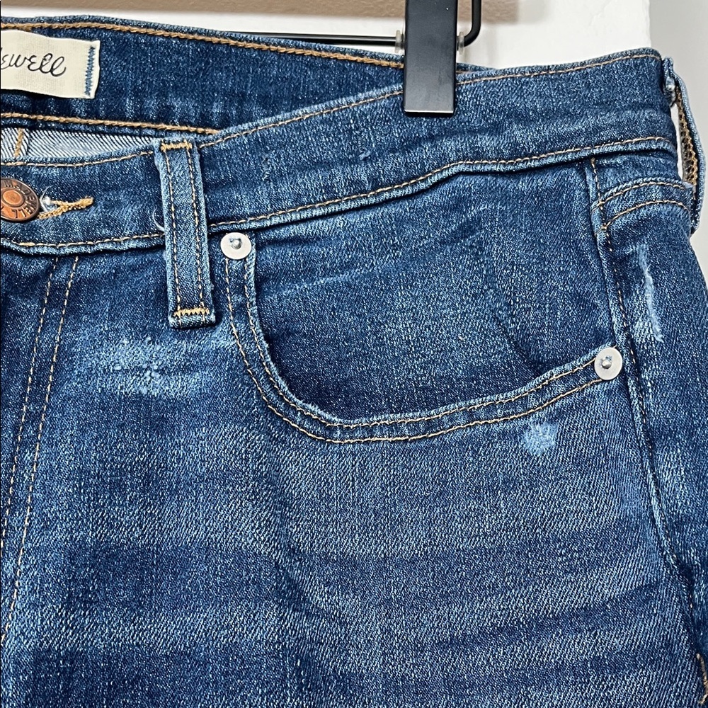 Madewell Dark Blue Slim Jeans - Picture 4 of 12